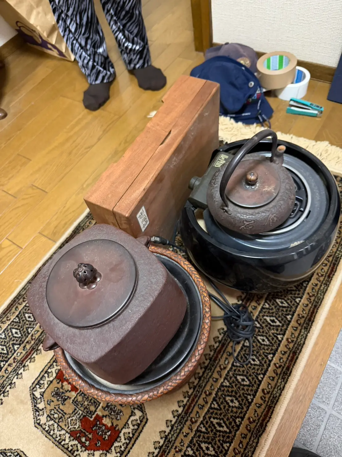 古い茶道具・茶釜・鉄瓶などの査定対象品