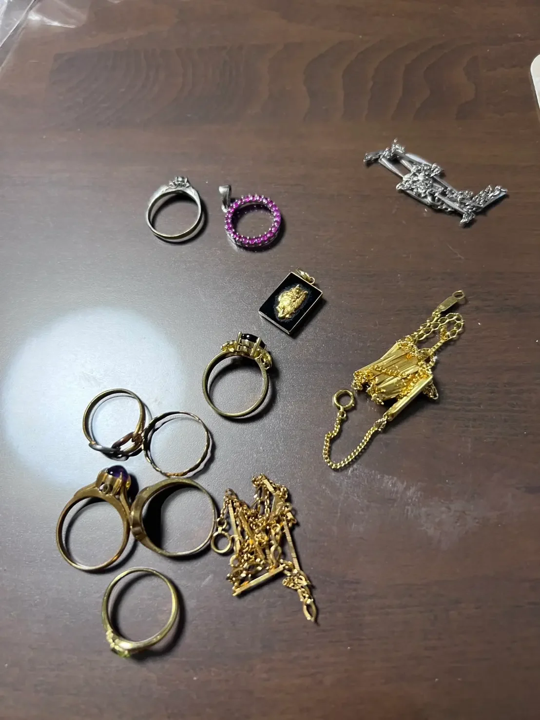 広島市中区の店舗で店頭買取した指輪・ネックレス・貴金属アクセサリー類